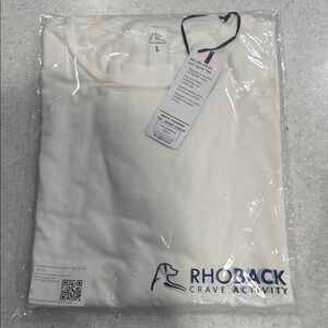 Rhoback  - White Performance T-Shirt